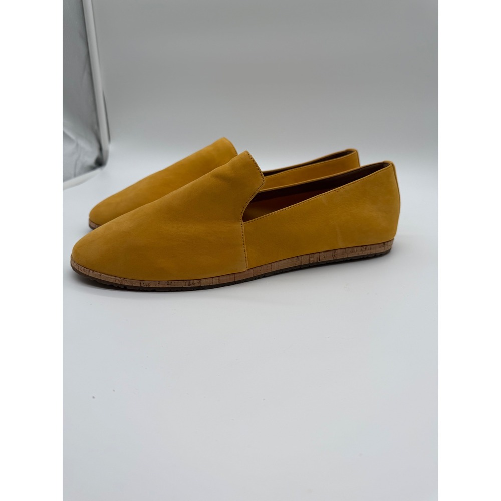 Aerosoles Hempstead Dark Yellow‎ Nubuck Loafers Flats Shoes Womens 12W